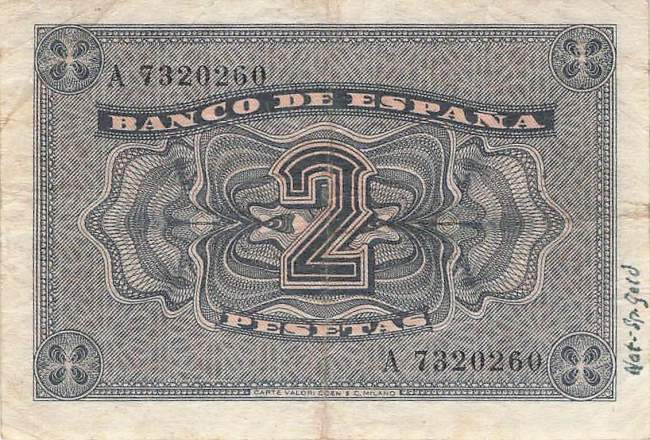 2 Pesetas 1937 p105